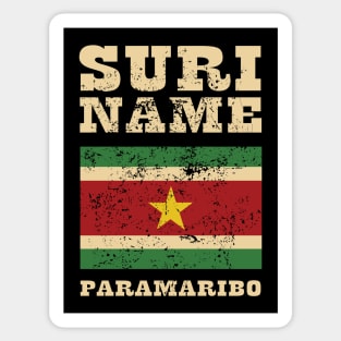 Flag of Suriname Sticker